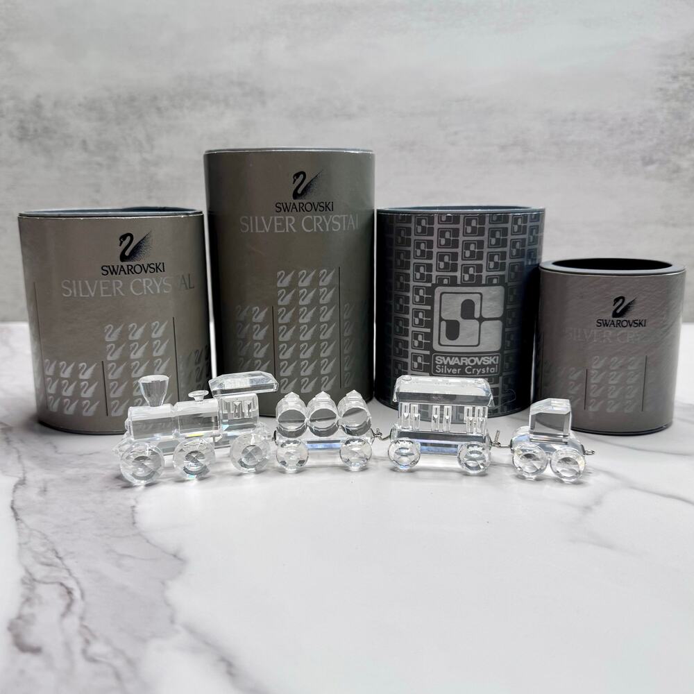 Swarovski | Crystal Express 4-Piece "When We Were Young" Train Set